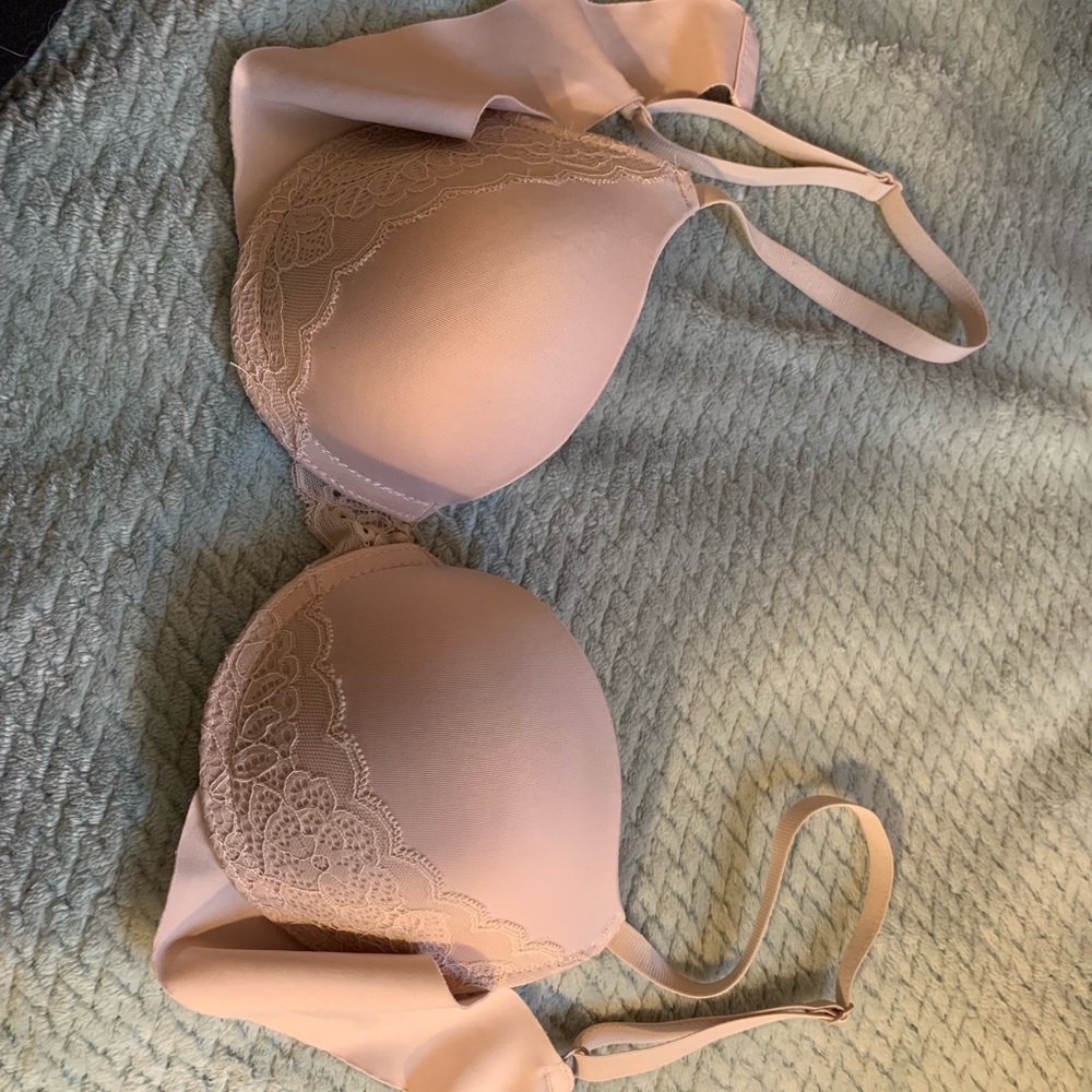 sophie b. Salmon Colored Padded Push Up Bra